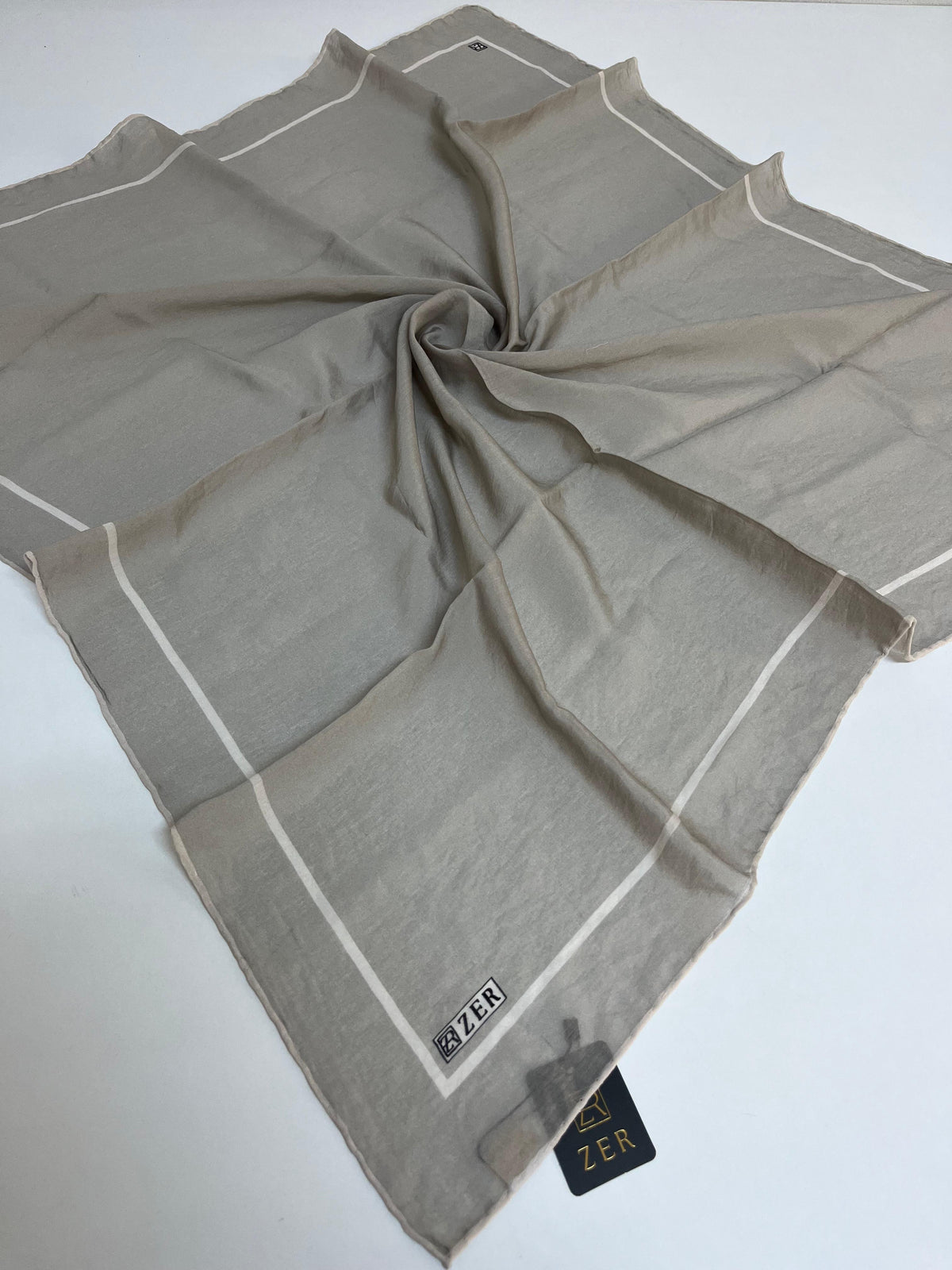 Zer eşarp dut ipeği