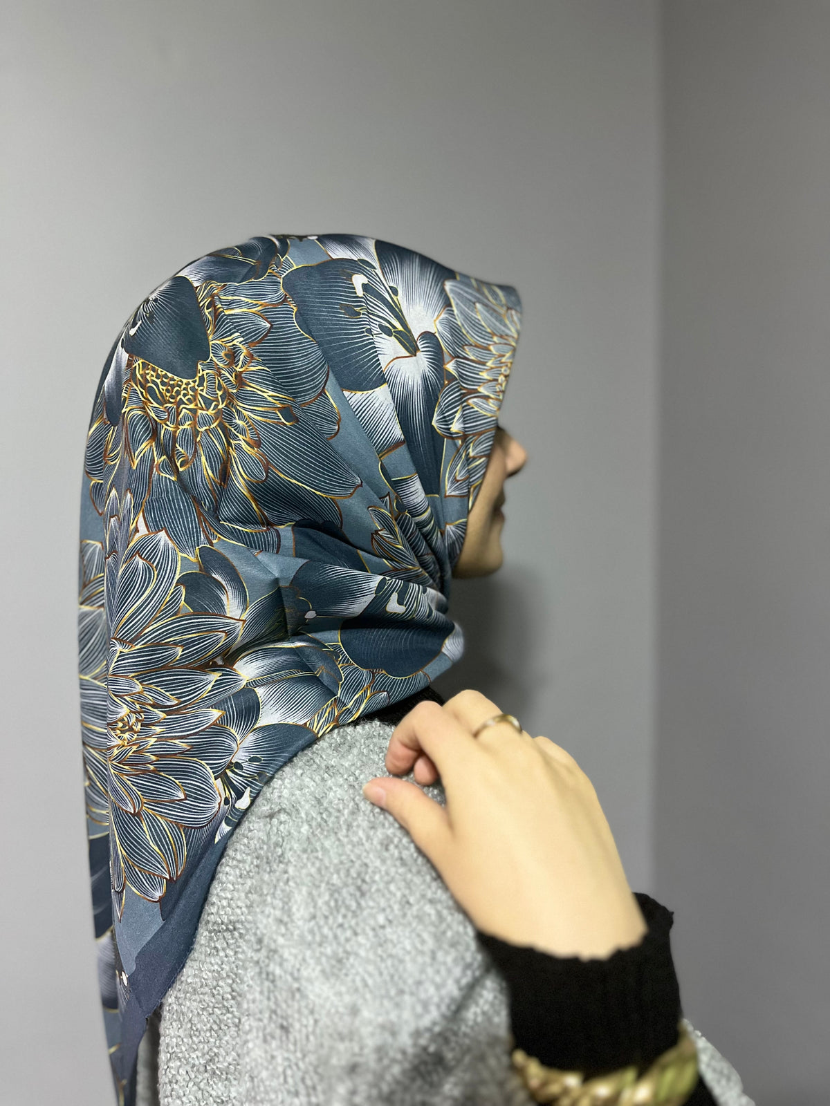 Maviipek Soft Eşarp
